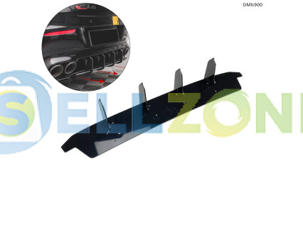 Διαχύτης ρύθμισης για πίσω προφυλακτήρα Mercedes CLA35 / CLA45 AMG 2020–2023 – DMb900